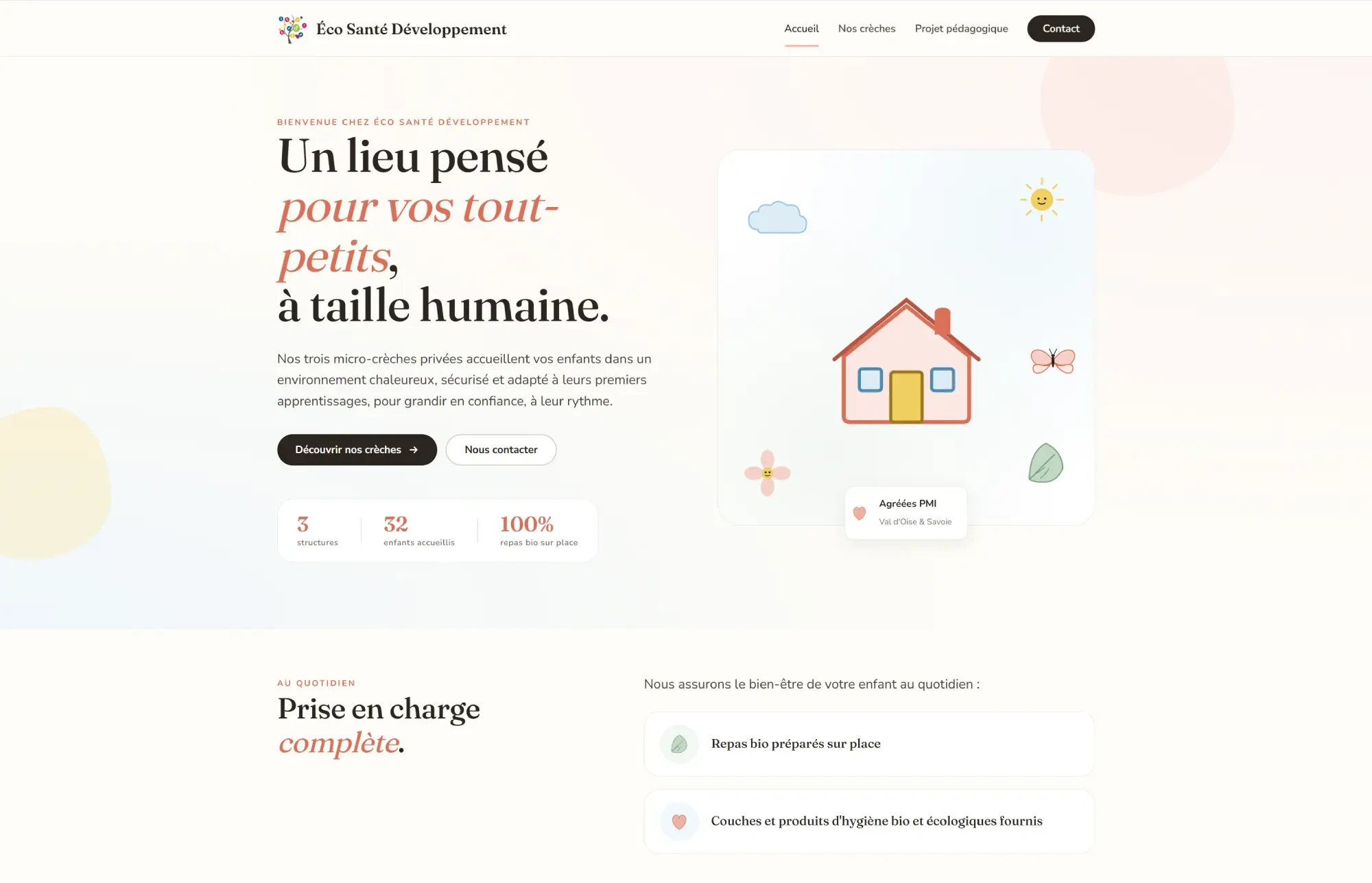 Éco Santé Développement - Capture principale